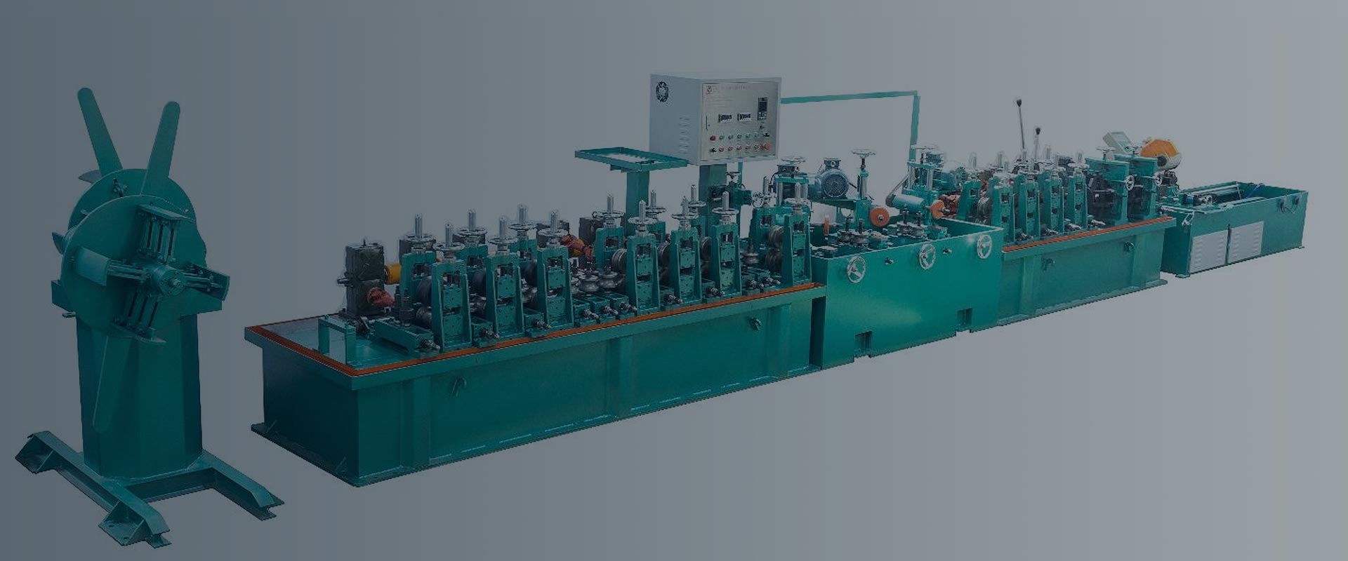 Máquina para fabricar tubos de acero inoxidable